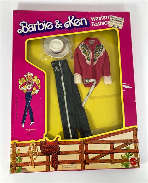 1981 Barbie & Ken Western Fashions Wild West No. 3577 - Etsy