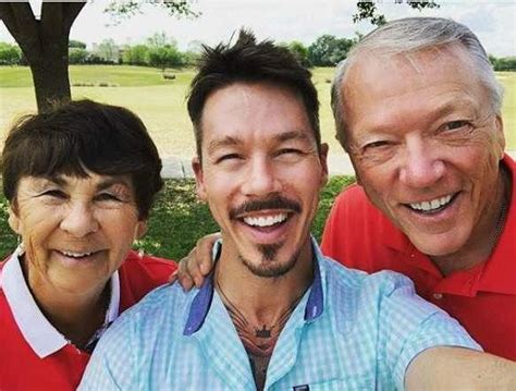 David Bromstad with his father and mother – Married Biography