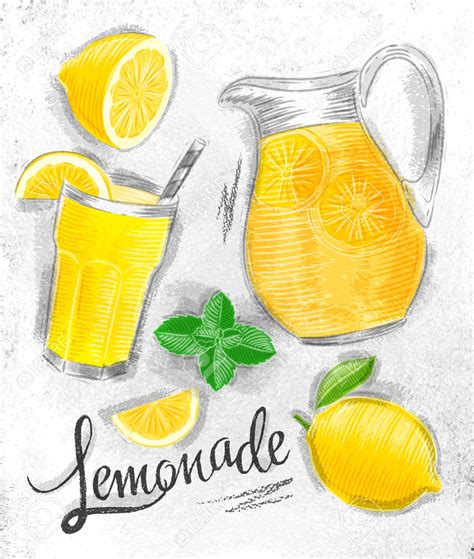 Lemonade Drawing at GetDrawings | Free download