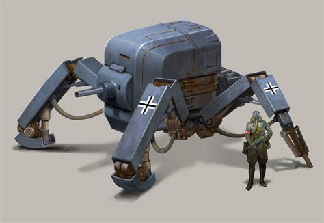 Illustrations and Concepts of Tanks I | Concept Art World