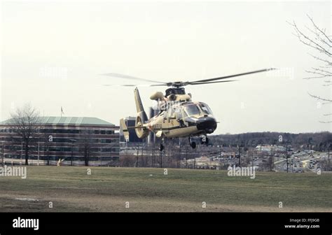 Maryland State Police medivac helicopter taking off Stock Photo - Alamy