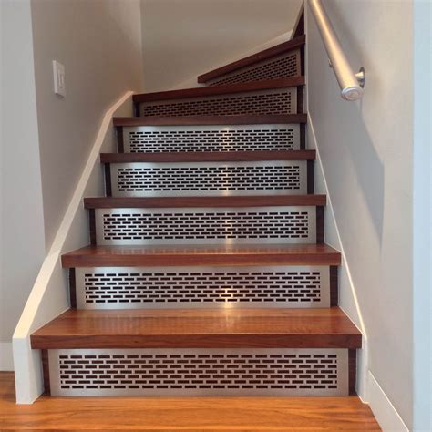 Custom Metal Stair Riser