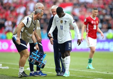 France in Euro 2020 blow with Ousmane Dembele ruled OUT of tournament after picking up injury ...