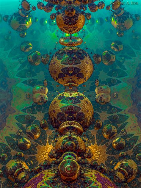 Fractal Construct II {by EricTonArts on DeviantArt} | Spirals in nature ...