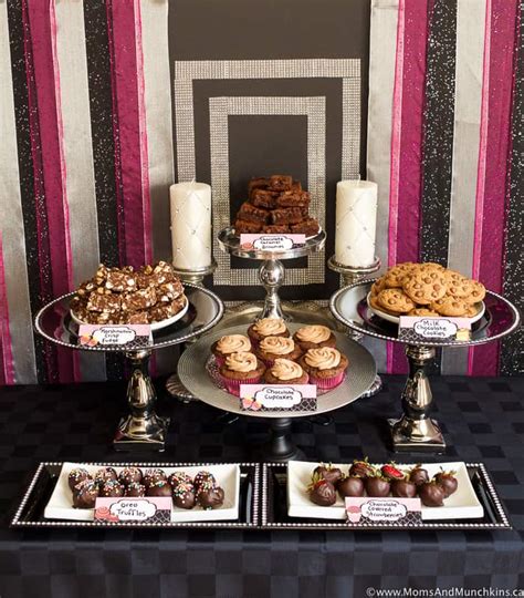 Chocolate Tasting Party plus Free Printables - Moms & Munchkins