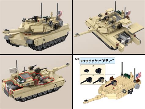 M1 Abrams Tank Dimensions