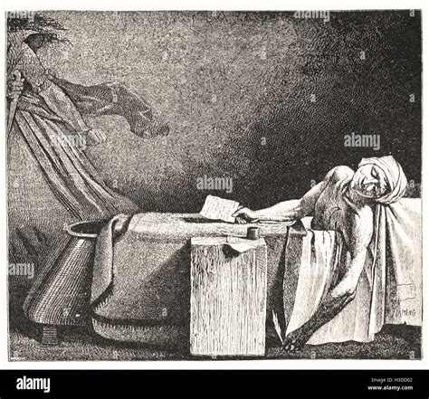 The death of marat hi-res stock photography and images - Alamy