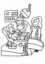 Coloring Page dentist  Free Printables Img 7143 sketch template