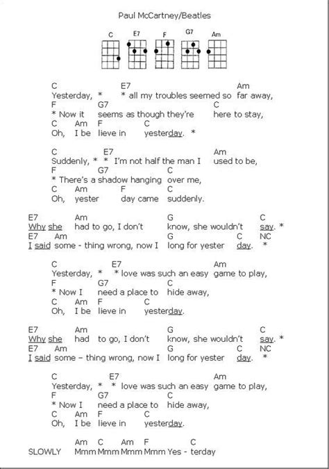 Yes I Know Lyrics And Chords | Guitar Chords And Lyrics