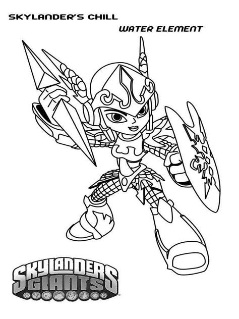 Skylanders GIANTS coloring pages