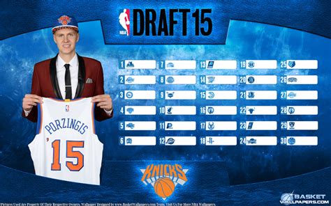 Kristaps Porzingis Knicks 2015 NBA Draft by kide83 on DeviantArt