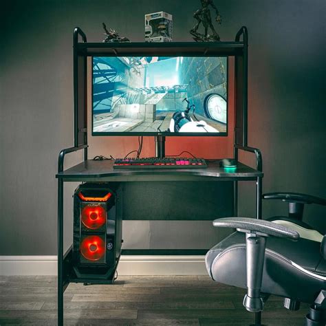 X Rocker iCarus V1 Gaming Desk, Black - Walmart.com - Walmart.com