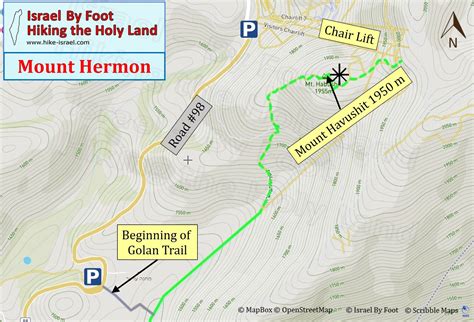 Mount Hermon Bible Map