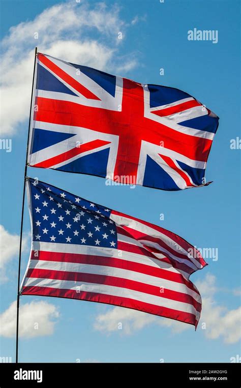 British And American Flag High Resolution Stock Photography and Images - Alamy