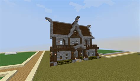 Dark Oak Mansion Minecraft Schematic