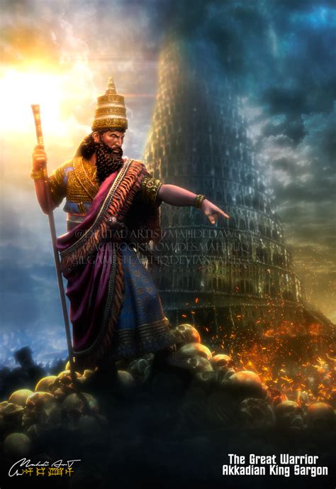 Akkadian King Sargon - The Great Warrior by Gilgamesh-Art on DeviantArt