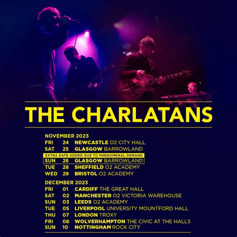 THE CHARLATANS | Rock City | Nottingham