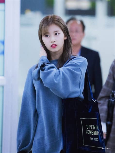 Twice Sana Airport Fashion - Official Korean Fashion