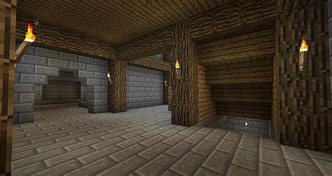 Old Fort wit full interior design Minecraft Map