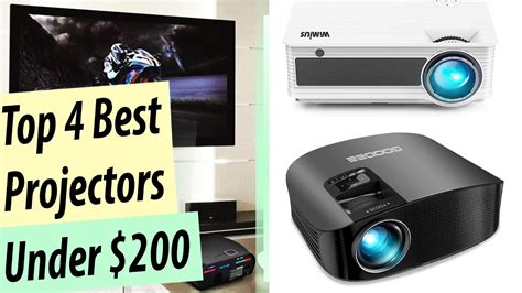 Best Projectors Under 200: Top 5 Best Budget Projector Reviews - YouTube