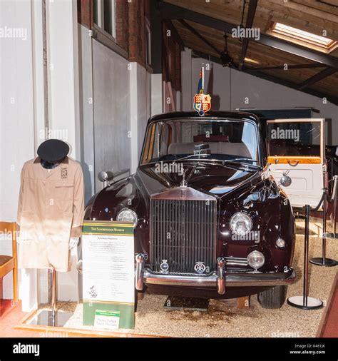 A Rolls Royce Phantom V inside the Museum at Sandringham Estate in ...