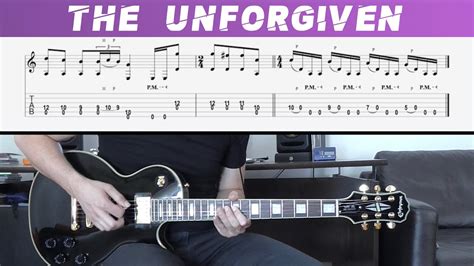 METALLICA - THE UNFORGIVEN (Guitar cover with TAB) - YouTube