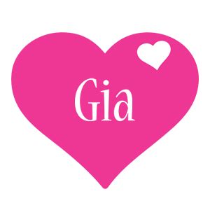 Gia Logo | Name Logo Generator - I Love, Love Heart, Boots, Friday ...