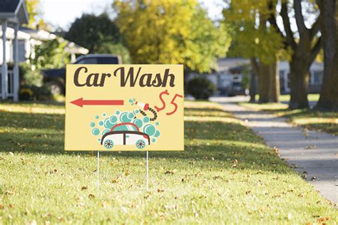 18" x 24" Car Wash Directional Sign - CustomSigns.com