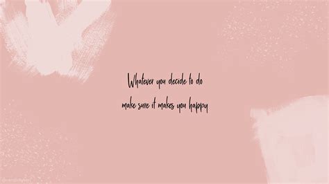 Cute Wallpapers For Laptops Aesthetic Quotes Motivational Aesthetic ...