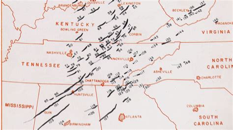 Tennessee Tornado Map History - Lidia Ottilie