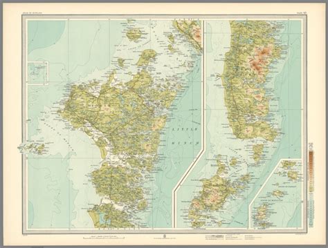 Plate 43. Section-Map North and South Uist. : Bartholomew, J.G. : Free Download, Borrow, and ...