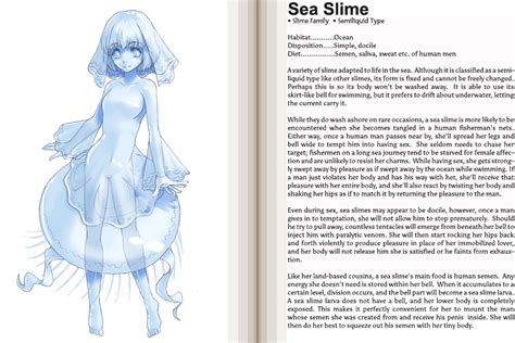 Image - Sea Slime book profile.png | Monster Girl Encyclopedia Wiki ...