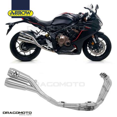 Full Exhaust ARROW HONDA CBR 650 R 2019-2021 PRO-RACE TWIN Silver ...