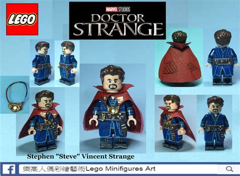 MOC Doctor Strange (2nd Version) | Custom Lego Minifigs | Pinterest ...