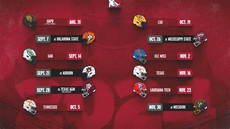 Arkansas State Football Schedule 2024 - Ronda Chrystal