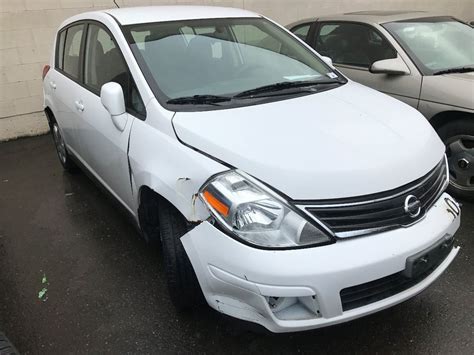 2011 NISSAN VERSA, 2 DOOR, WHITE, VIN # 3N1BC1CP4BL467378