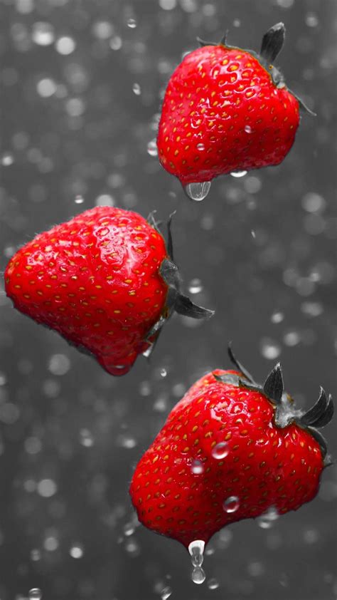 Strawberries | Morango, Frutas, Imagem de fundo para iphone