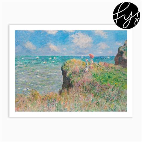 Cliff Walk at Pourville, Claude Monet, 1882 Image Source: Art Institute of Chicago. Tags: PJ ...