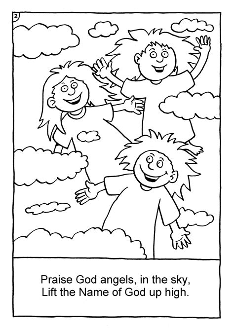 Praise God Pages Coloring Pages