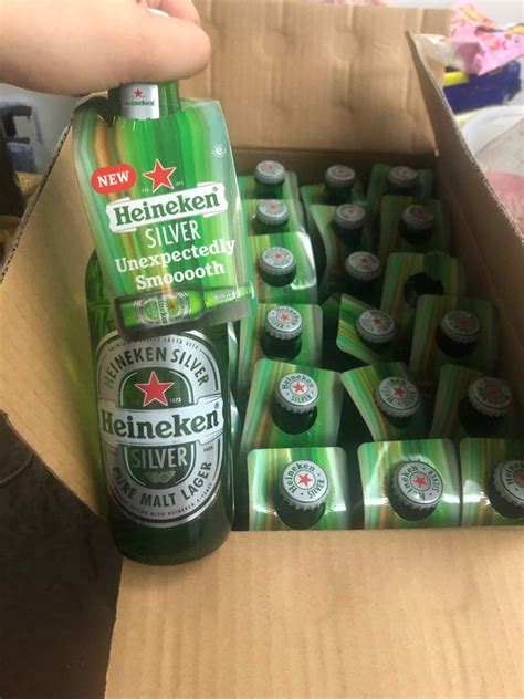 Heineken Silver Beer, Food & Drinks, Other Food & Drinks on Carousell