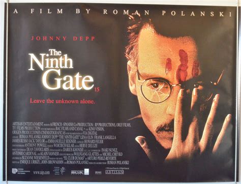 Ninth Gate (The) - Original Cinema Movie Poster From pastposters.com British Quad Posters and US ...