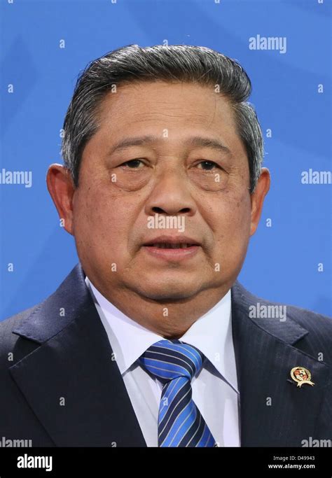 Indonesian President Susilo Bambang Yudhoyono takes part in a press ...