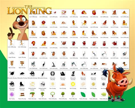 Pics Of Lion King Characters With Names - Infoupdate.org