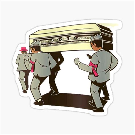 "Coffin meme" Sticker by AuroKY | Redbubble