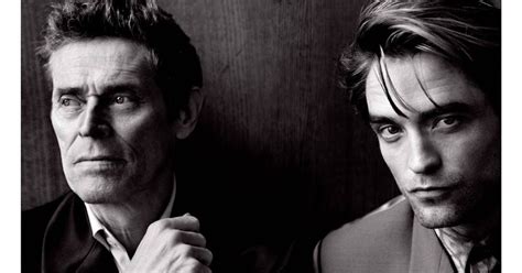 Willem Dafoe y Robert Pattinson posan juntos para Esquire UK | Robert ...