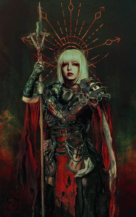 Sister Garlic | 40k sisters of battle, Warhammer 40k artwork, Warhammer 40k