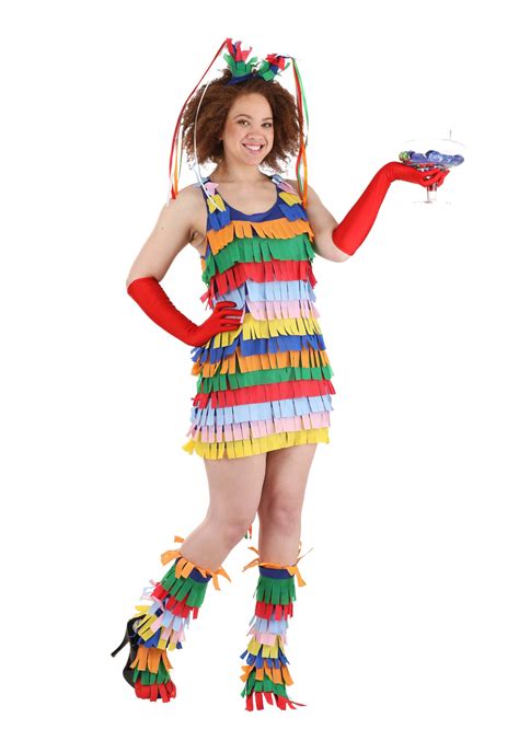 Piñata Costume Dress for Women | Funny Holiday Costumes