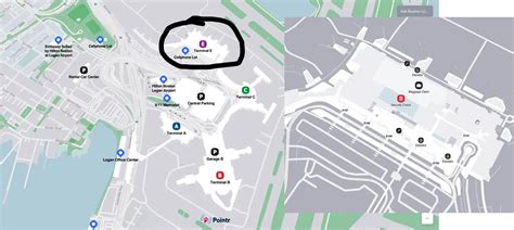 Terminal E - Boston Logan International Airport map