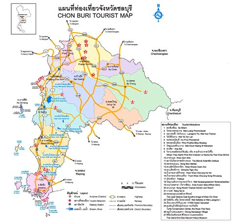 Chonburi Province map