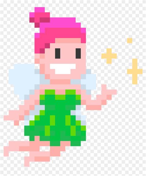 Fairy - Fairy Pixel Art Clipart (#539057) - PikPng